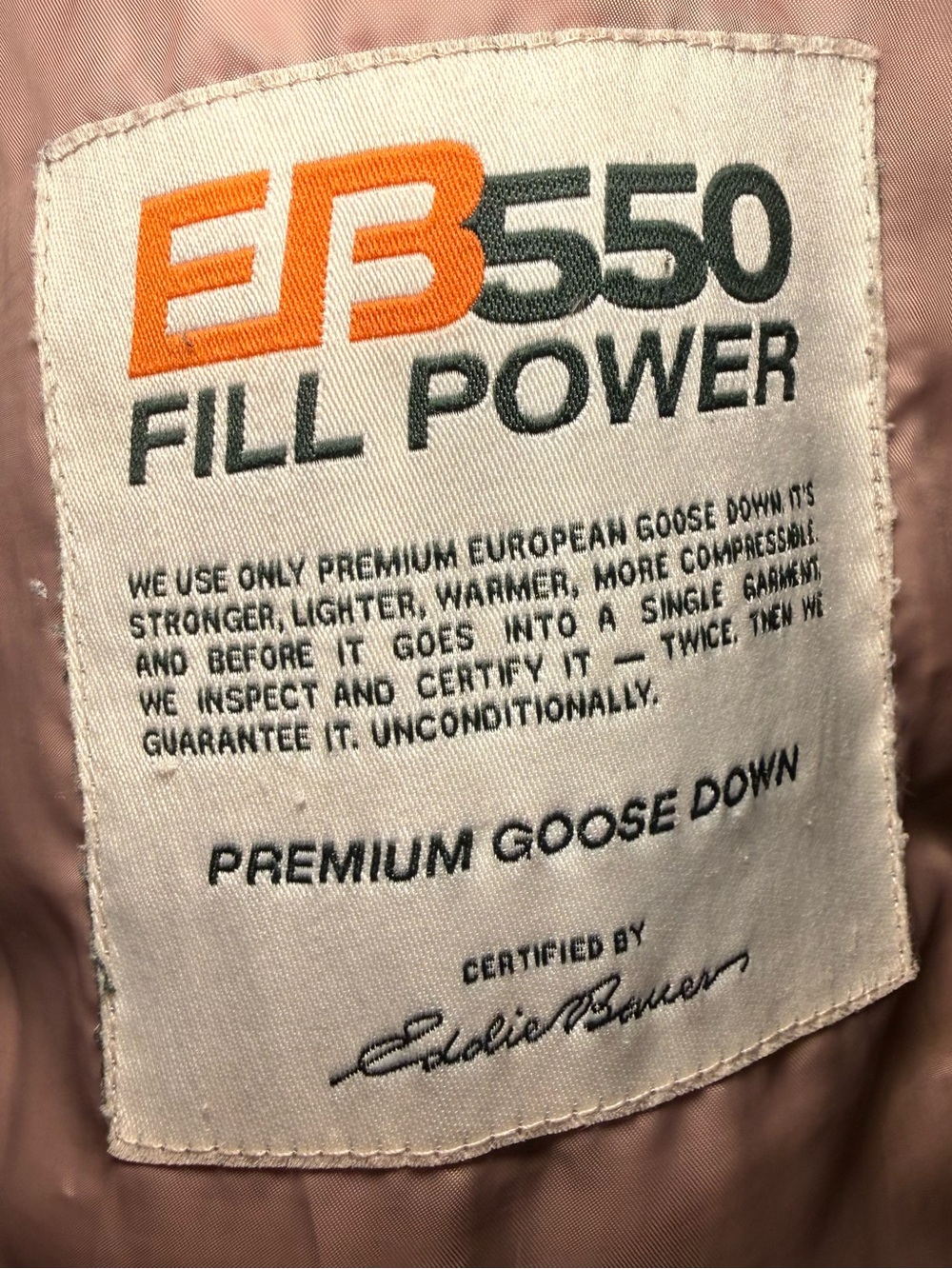 Vintage Eddie Bauer Yukon Down Jacket Faux Fur Trim Y2K Aesthetic Gorpcore Med - Picture 10 of 16